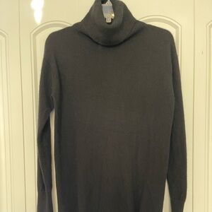 NAADAM Women’s Black Sweater Dress. 100% Cashmere